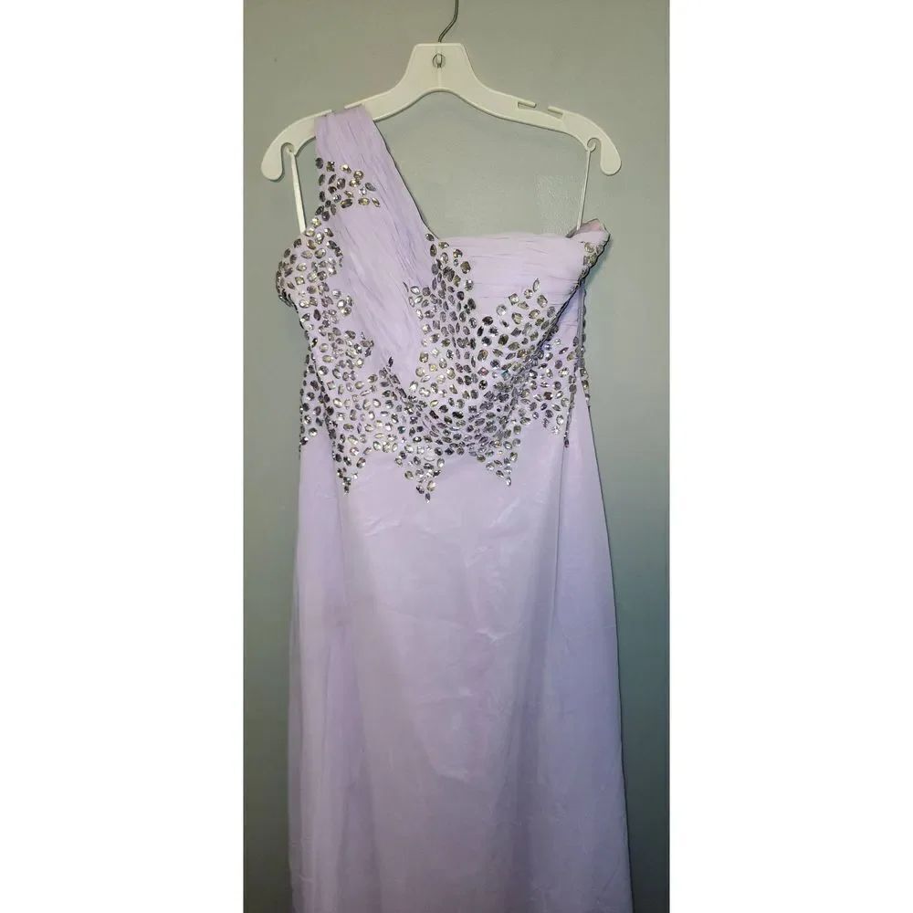 Grace Karin Lavender Chiffon Gown